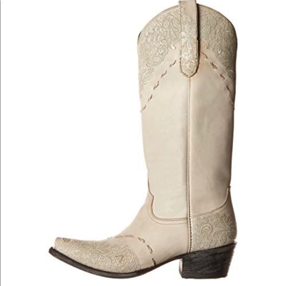 NEW IN BOX: Ivory “Jeni Lace” by Lane Boots size 7 - Picture 3 of 17